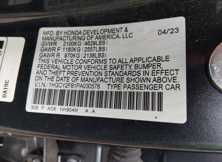 Honda Accord Hybrid