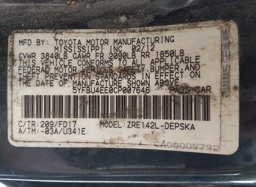Toyota Corolla