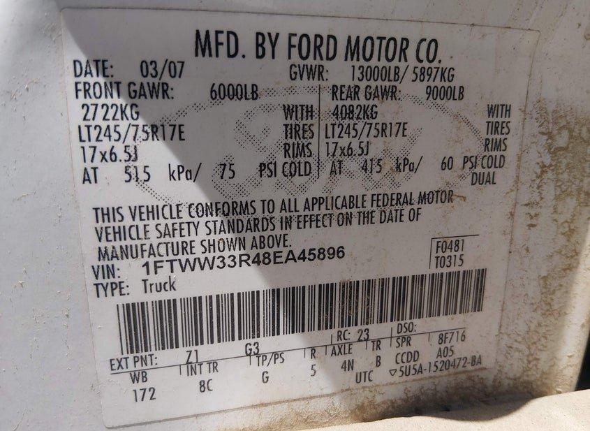 Ford Super Duty F-350 Drw