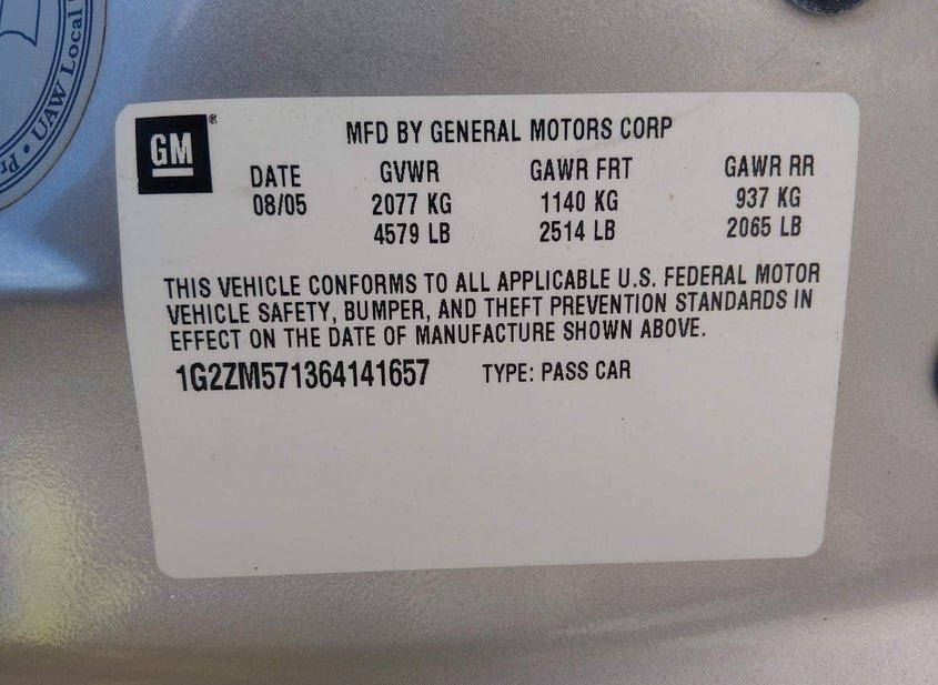 Pontiac G6