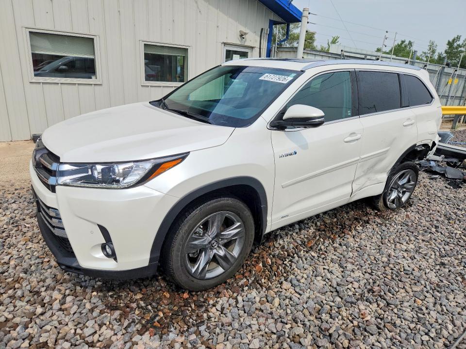 2019 Toyota Highlander Hybrid — фото 1
